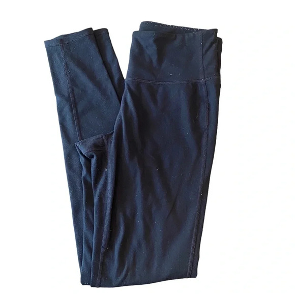 Athleta Set Of Two Body Leggings Blue & Black - Picture 10 of 15